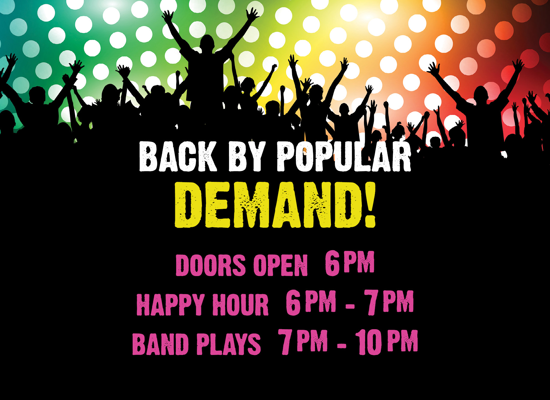 Back by popular demand card.