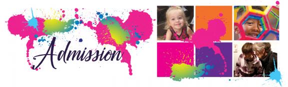 Admission title image.