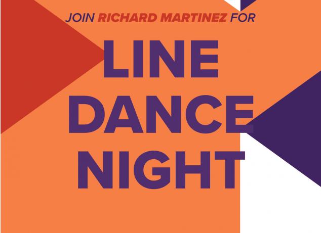 Line Dance Night flyer.