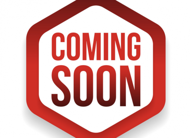 Coming soon sign.