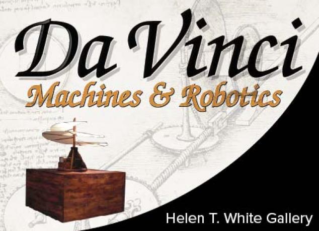 Da Vinci Machines and Robotics exhibit title image.